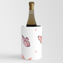 Pink butterflies Wine Chiller