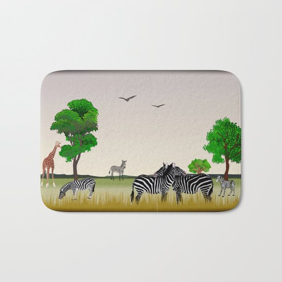 animal Bath Mat