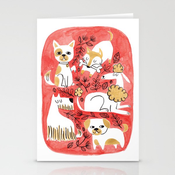 Year of the Dog Stationery Cards