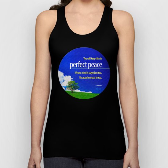 Perfect Peace Unisex Tank Top