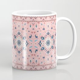 Floral Boho Traditional Andalusian Moroccan Fabric Style Coffee Mug