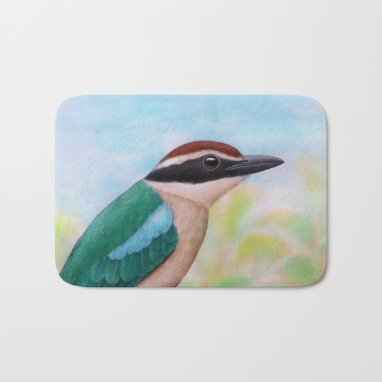 Fairy Pitta Bath Mat
