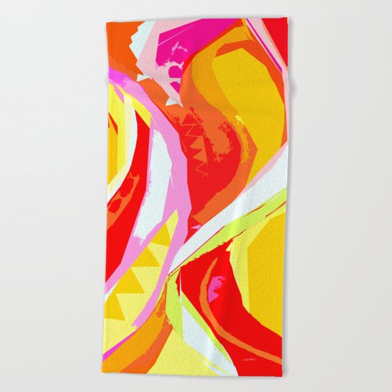 Flamenco Beach Towel