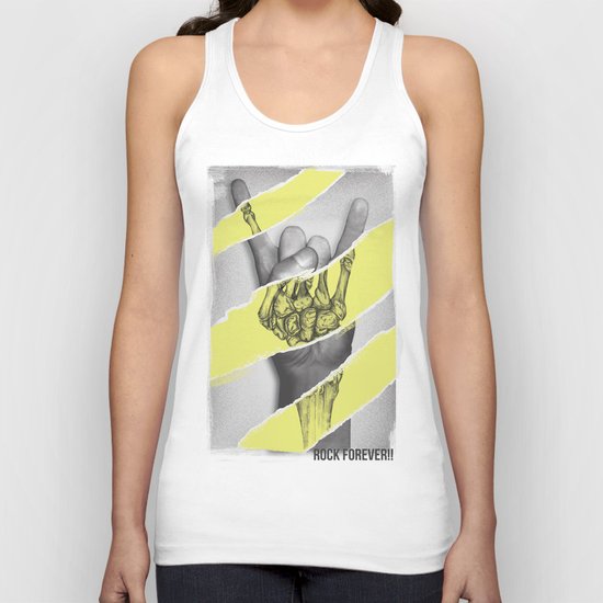 ROCK FOR EVER Unisex Tank Top
