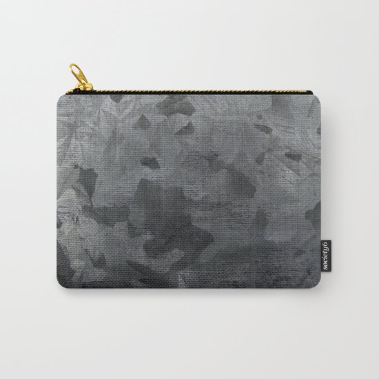 Grey texture Carry-All Pouch