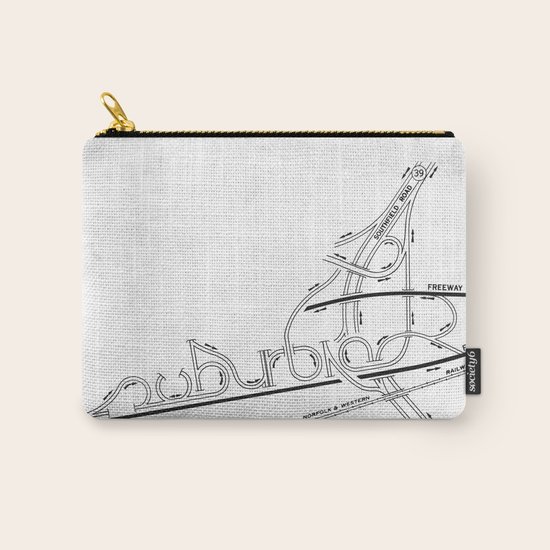 Suburbia Carry-All Pouch