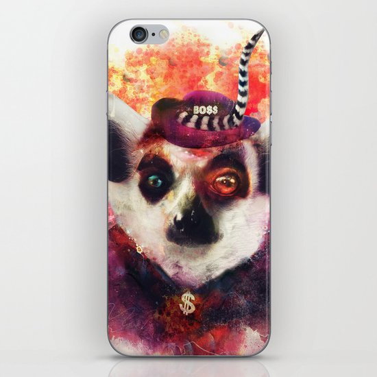 Lemur ( The Pimp Le-Mur ) iPhone & iPod Skin