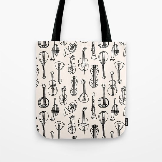 Vintage Instrument Collection Tote Bag