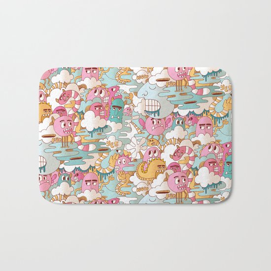 Monster Friends Bath Mat