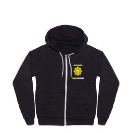 mamamoo 4 seasons yellow flower Full Zip Hoodie