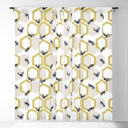 Hive (Ripe) Blackout Curtain