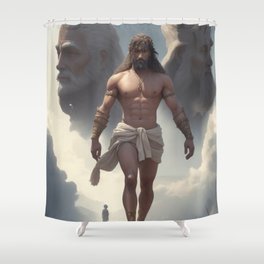 tales of demons and gods Shower Curtain
