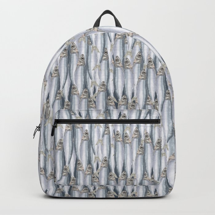 Packed Sardines - Navy Backpack