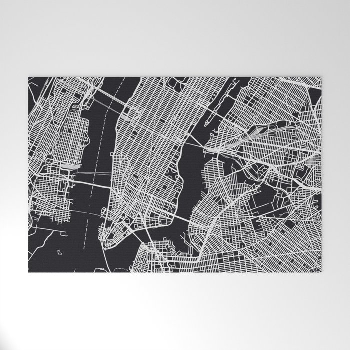 NEW YORK CITY MAP Welcome Mat