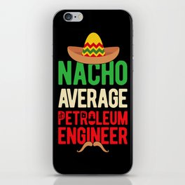 Funny Petroleum Engineer Engineering iPhone Skin