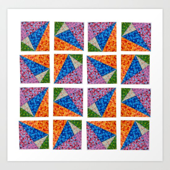 Sparkling Shape II Art Print