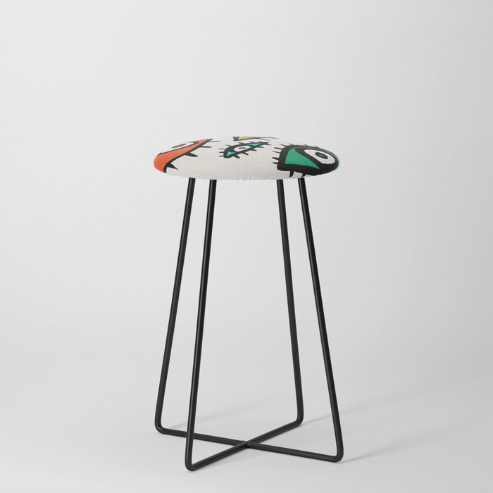 The Eyes Counter Stool