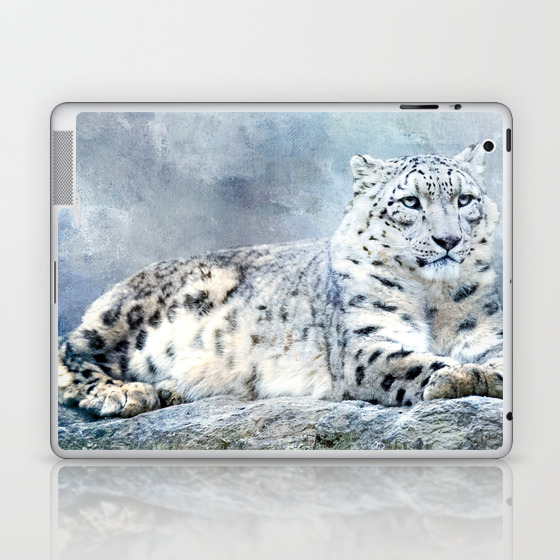 Snow Leopard Laptop Ipad Skin By Daugustart Society6 Snow Leopard Laptop Ipad Skin By Daugustart Society6
