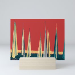 Sunset Sails Mini Art Print