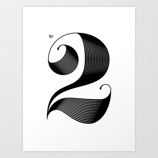 No. 2 Art Print