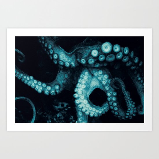 Lure ~ Teal version Art Print