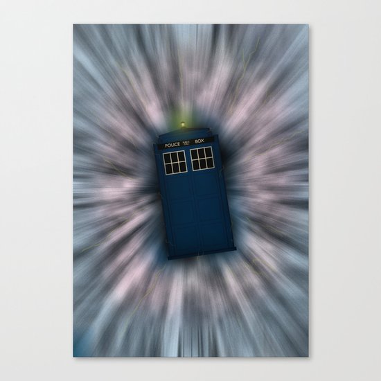 Doctor Who - Call me a Doctor..... Allons-y! Canvas Print