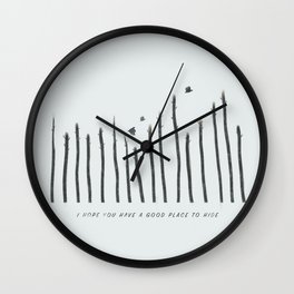 I hope you have a good place to hide Wall Clock