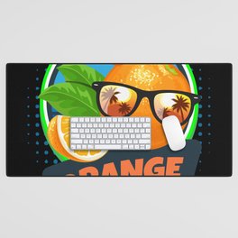 I Love Orange Juice Juice Fruit Desk Mat