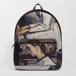 Paul Cezanne - Girl at the Piano (The Overture to Tannhauser) Backpack