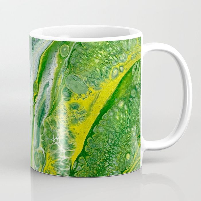 Go Green Acrylic Coffee Mug by AHHADesigns