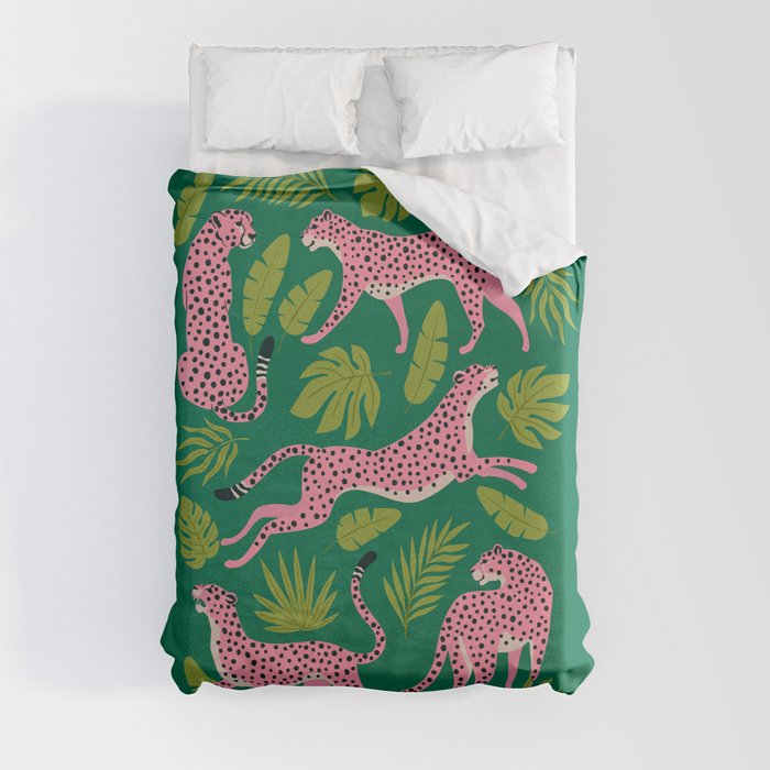 The Stare: Pop Tropical Edition Duvet Cover