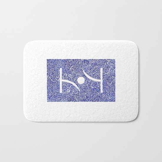 Blue Tao Bath Mat