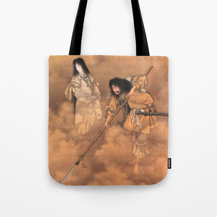 Gods of creation and death in Japanese mythology. Tote Bag