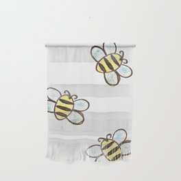 Flying Bees Wall Hanging