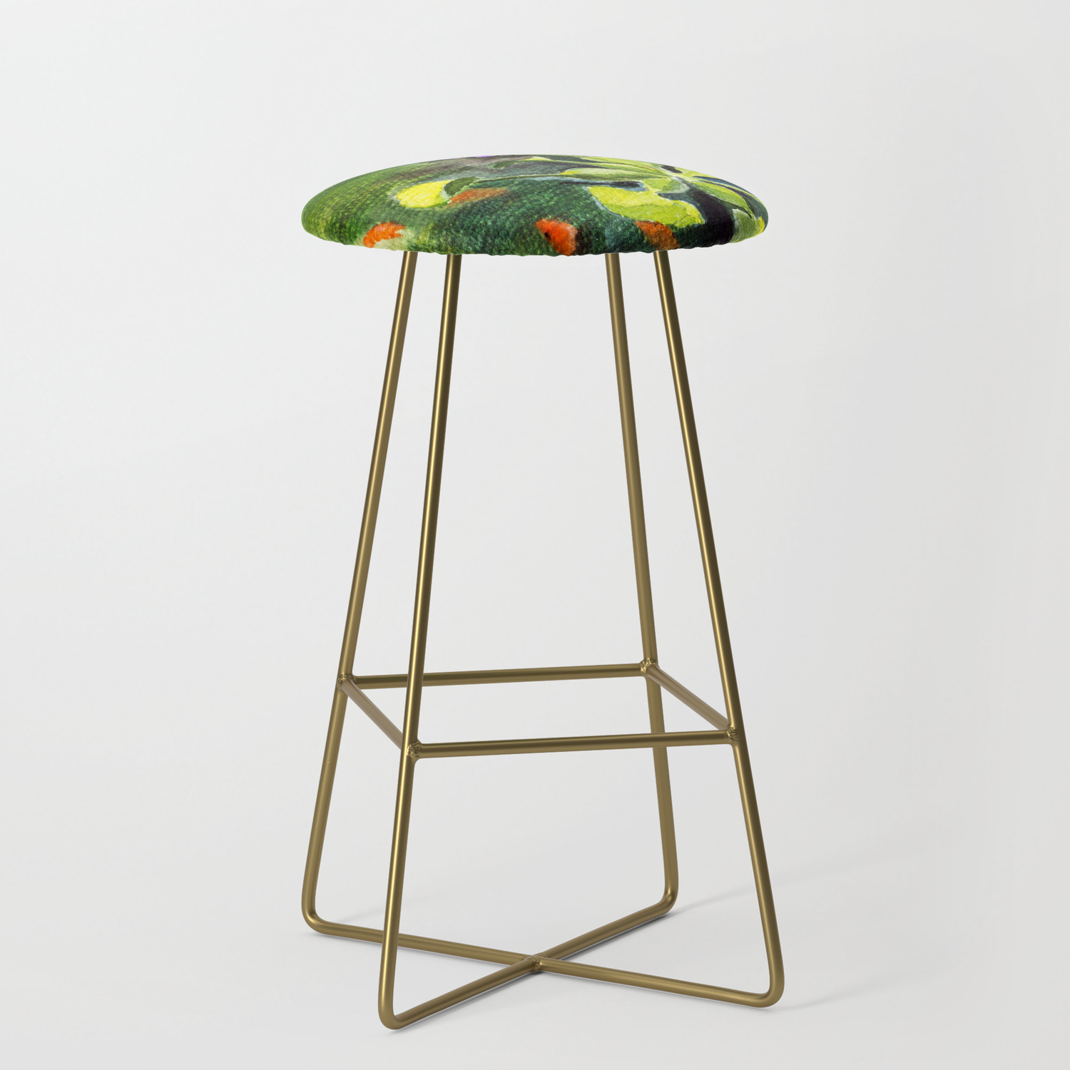 Water Hyacinth Flower Bar Stool By Anart6 Society6