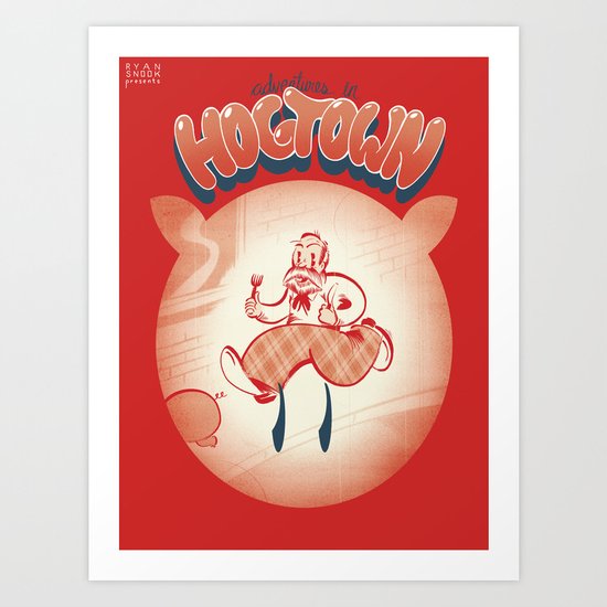 Locals Only - Toronto Art Print