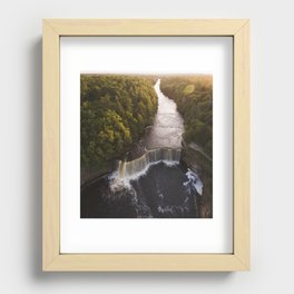 Tahquamenon Falls | Upper Peninsula, Michigan | John Hill Photography Recessed Framed Print