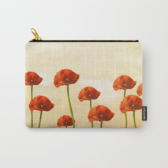 Where the Poppies Bloom Carry-All Pouch