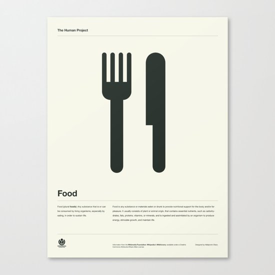 Food Canvas Print