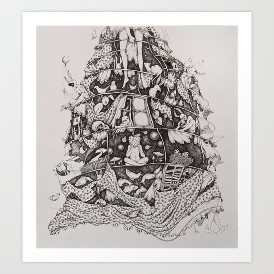 Secrets Art Print