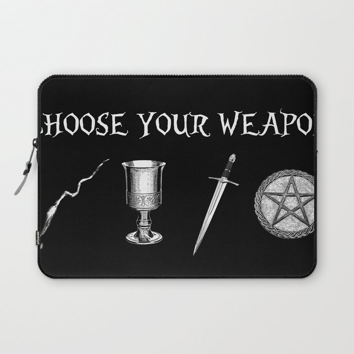 Choose Your Weapon Laptop Sleeve