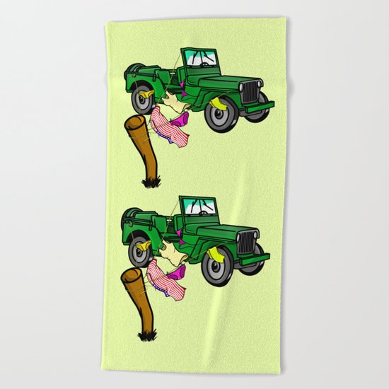 4WD Beach Towel
