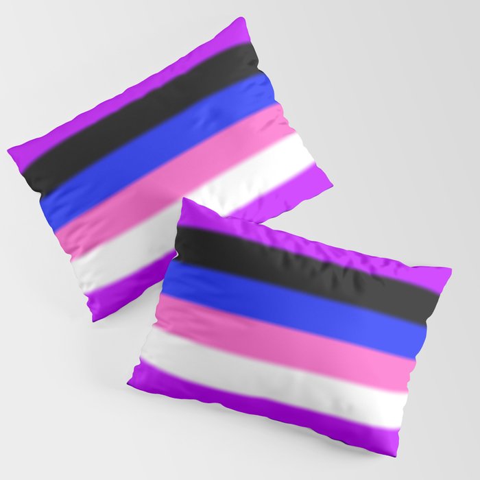 Genderfluid Pride Flag : Genderfluid Pride Flag Poster By Green Pete