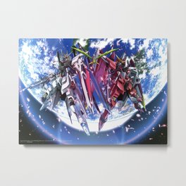 Gundam Metal Print | Post, Counterattack, Gundam, Poster, Suit, Disaster, In, Zz, Char, Manga 