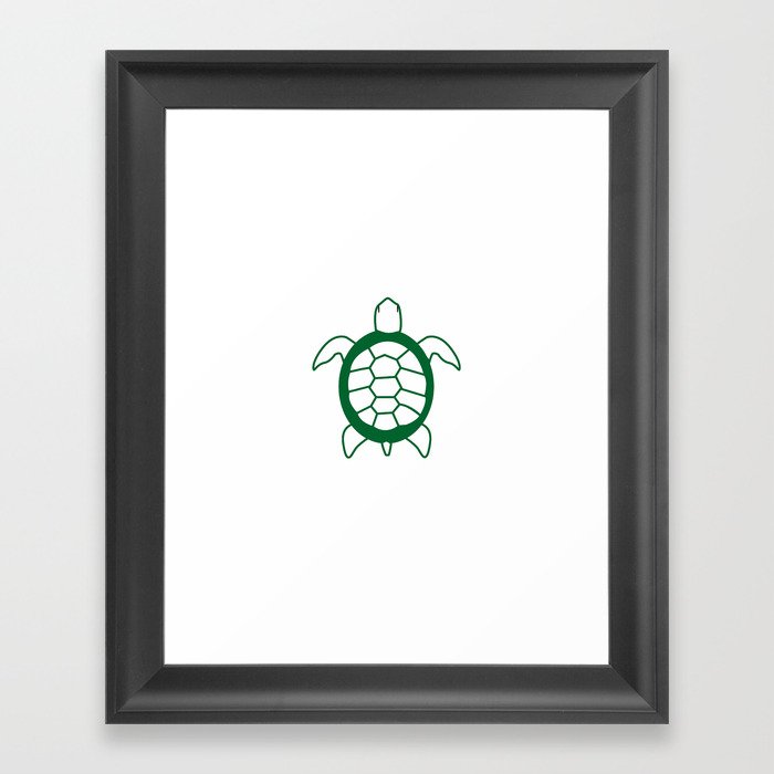 turtle Framed Art Print