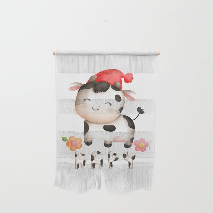 Baby Cow Wall Hanging