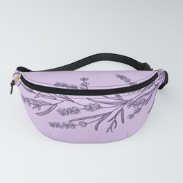 Elegant Lavender - purple Fanny Pack