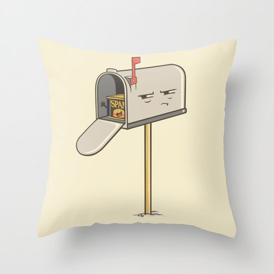 You've Got Spam! Throw Pillow