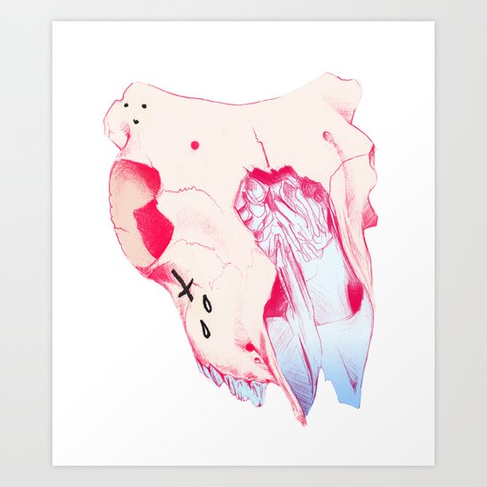 SKULL/ Art Print