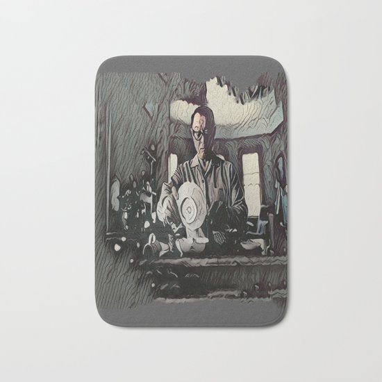 Dishes Bath Mat
